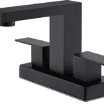 Black Classic Style Faucet with Base