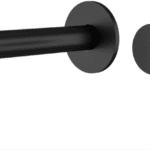 Black Mounted Faucet