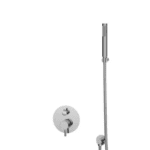 Chrome Circular Shower Set