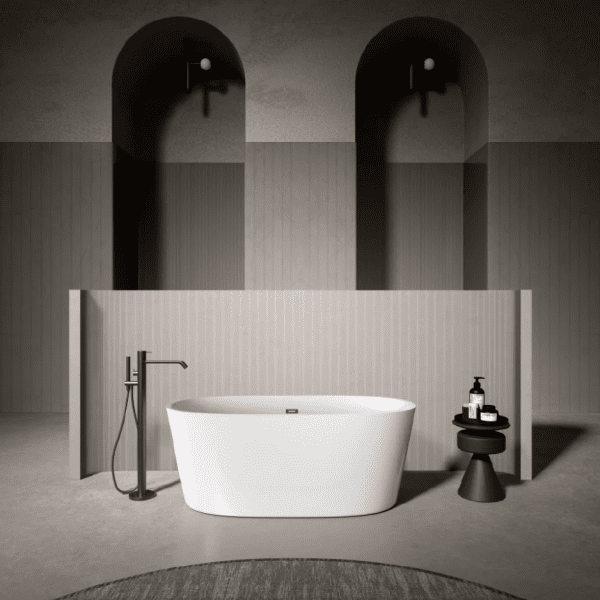 Freestanding Bathtub 60_ Sharp Edge