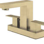 Gold Classic Style Faucet with Base