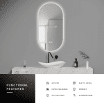 LED Mirror 20_x40 (Oval) - Image 2