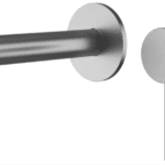 Matte Silver Mounted Faucet