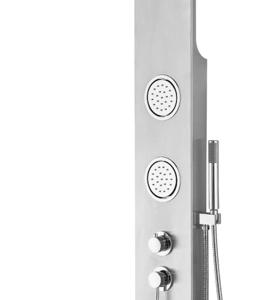 Shower Panel 1 Circular Output with Front handles