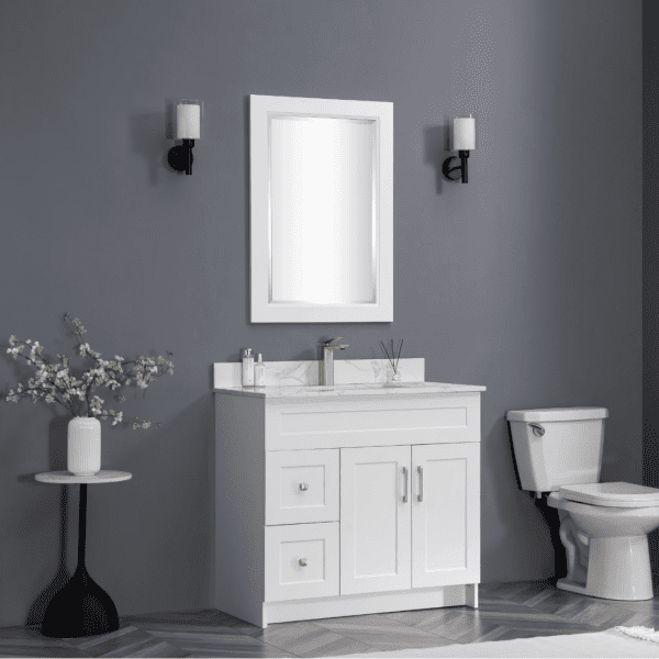 MDF Vanities White/Grey/Blue