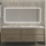 Floating Vanities Birch/White - Image 7