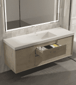 Floating Vanities Birch/White - Image 5
