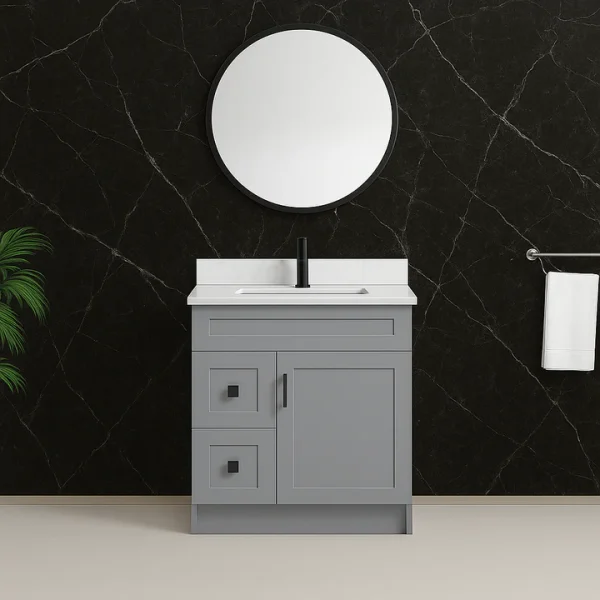 30" MDF with Drawers