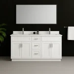 72'' Solid Wood - Double Sink - Image 3