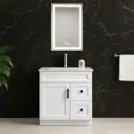 30'' Solid Wood with Drawers LEFT/RIGHT – Image 3
