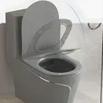 Toilette monobloc T2260 gris et or. – Image 4
