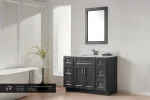 Simple solid wood vanity, 48" / 54" / 60" - Image 3