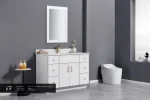 Simple solid wood vanity, 48" / 54" / 60" - Image 5