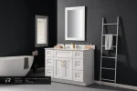 Simple solid wood vanity, 48" / 54" / 60" - Image 6