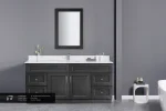 72″ Single Solid Wood Vanity - Image 3