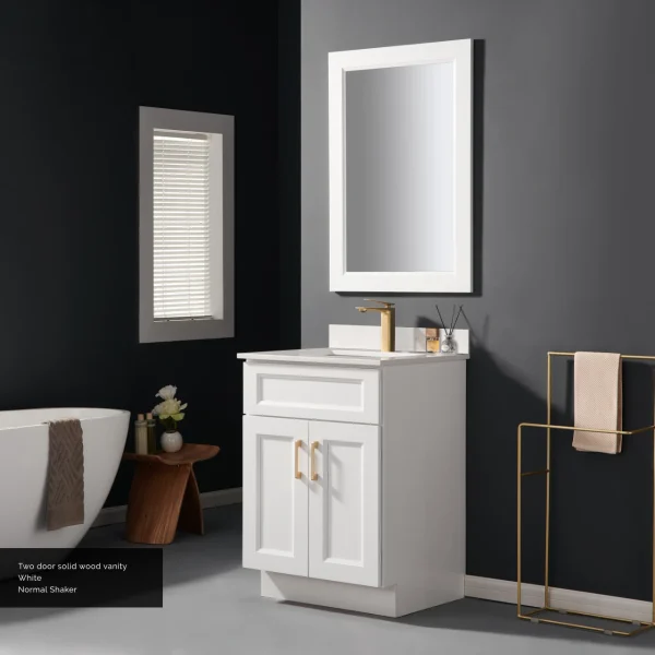 MDF — White / Grey